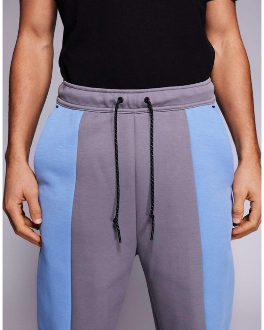 Nike Blue Tech Pro Track Sweatpants for men