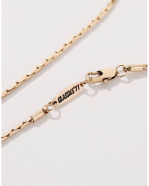 Classics 77 – schlangenhalskette in Natural für Herren