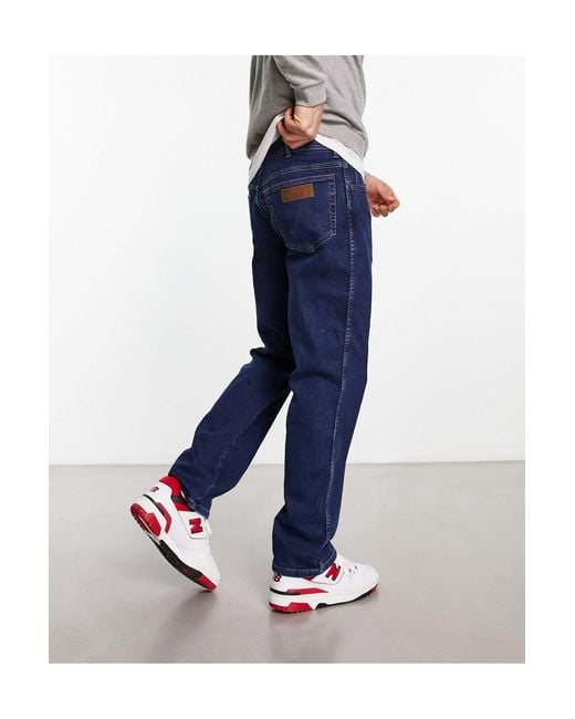 Wrangler Texas - Jeans Met Rechte Pijpen het Blauw voor heren | Lyst NL