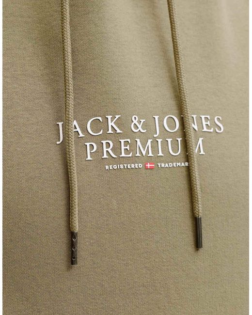 Jack & Jones Green Hoodie for men