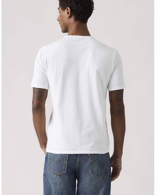 Levi's White Original T-Shirt for men