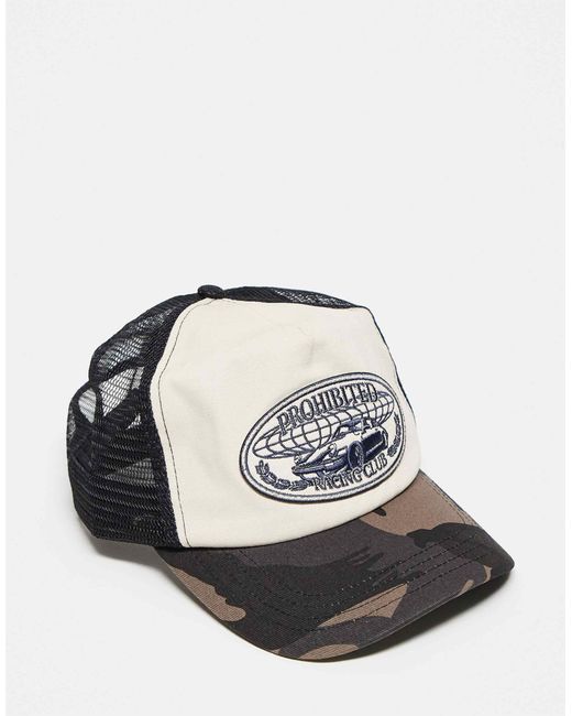 Prohibited Black – trucker-kappe