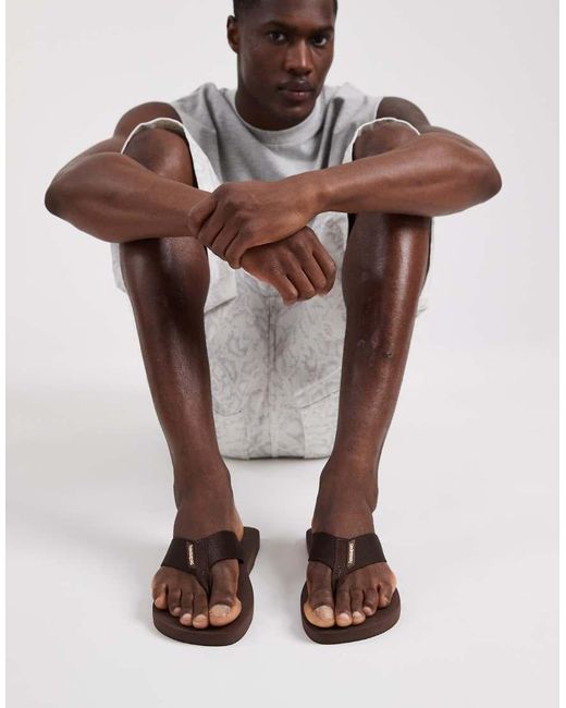 Havaianas Urban Basic in het Brown voor heren