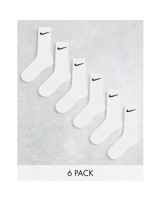 Nike Nike – everyday cushioned – sport-wadensocken in Weiß | Lyst DE