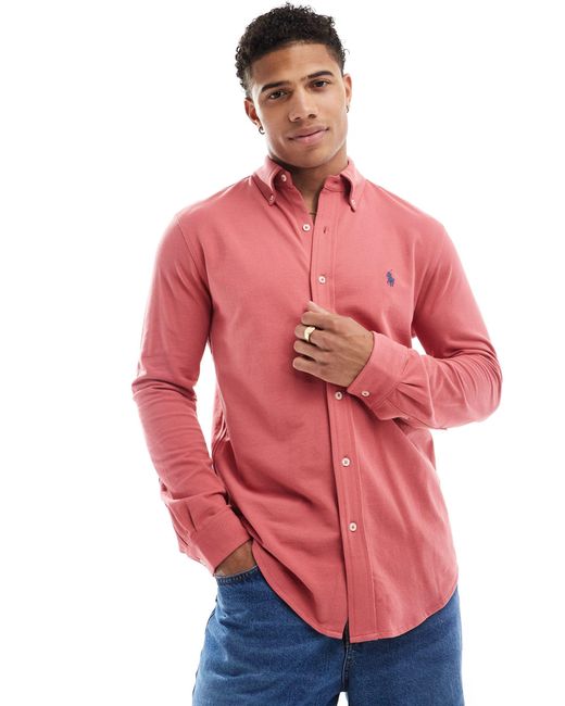 Polo Ralph Lauren – pikee-hemd in Red für Herren
