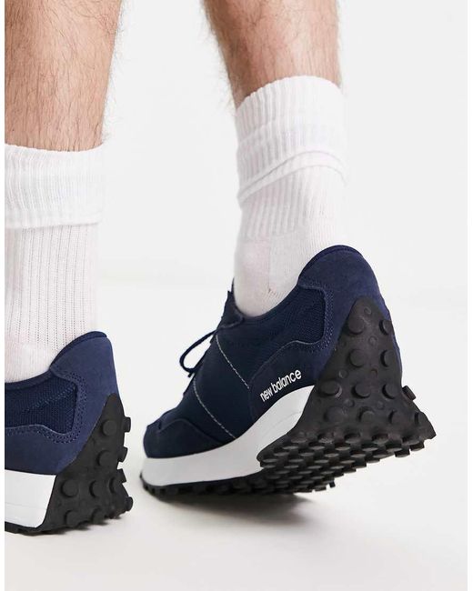 New Balance Blue 327 Trainers