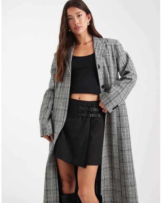 ASOS Gray Nipped Waist Coat