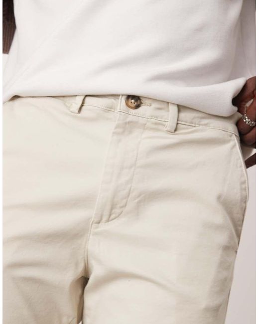 SELECTED Natural Slim Chino Short for men