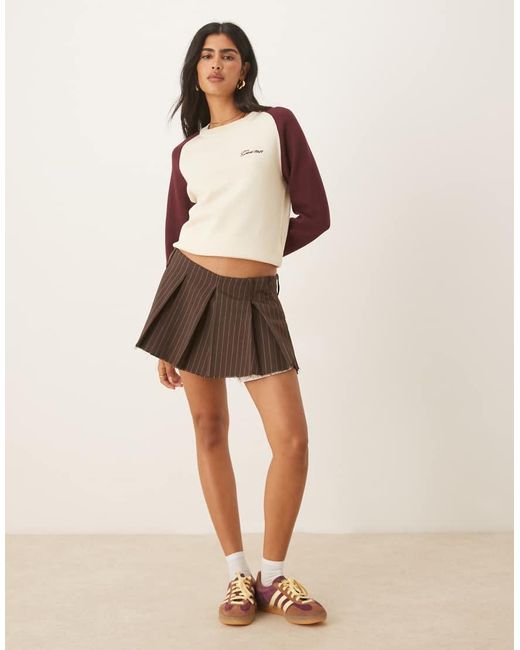 Gant Natural Color Block Knit Sweater