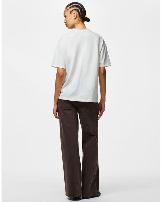 Pieces White T-Shirt