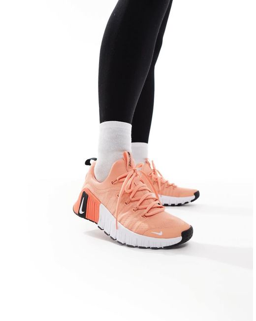 Nike Pink Free Metcon 6 Trainers