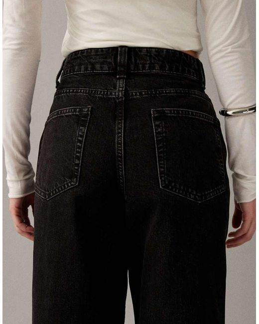 ASOS Gray Wide Leg Dad Jean