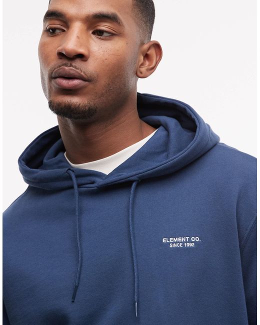Element – kapuzenpullover in Blue für Herren