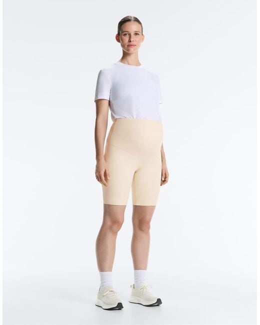 Oysho Natural Maternity Comfortlux 20Cm Leggings