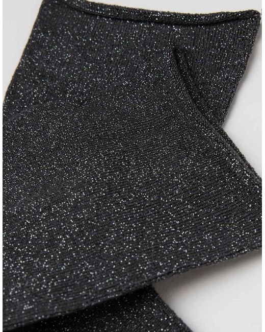 Calzedonia Black Glitter Socks