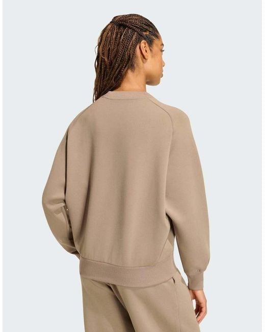 Adidas Originals Natural Soft Lux Loose Sweatshirt
