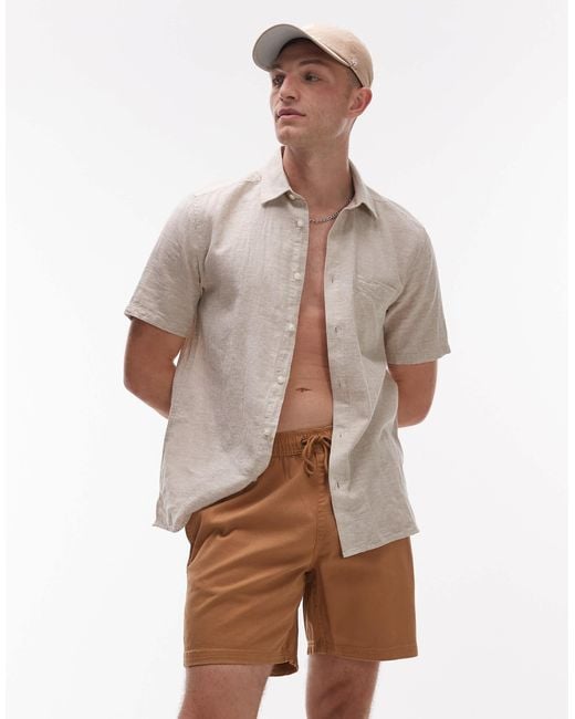 RVCA Natural Escape Elastic Waist Short for men
