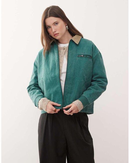 Quiksilver Green Sand Workwear Jacket