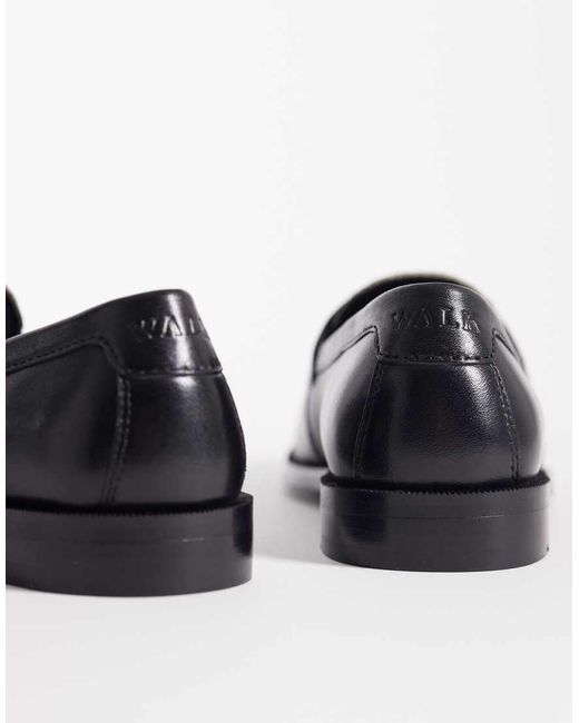 Walk London Blue Rhea Tassel Loafer