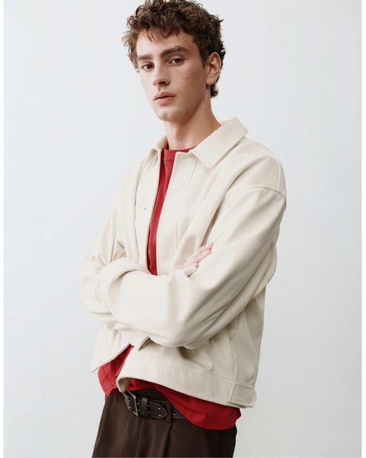 Pull&Bear Trucker-jacke in White für Herren