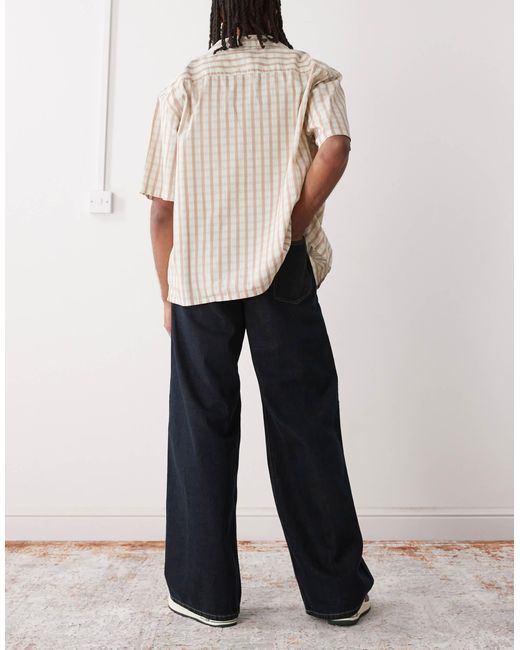 Jean ultra baggy à fronces sur le devant - foncé classique Weekday pour homme en coloris Natural