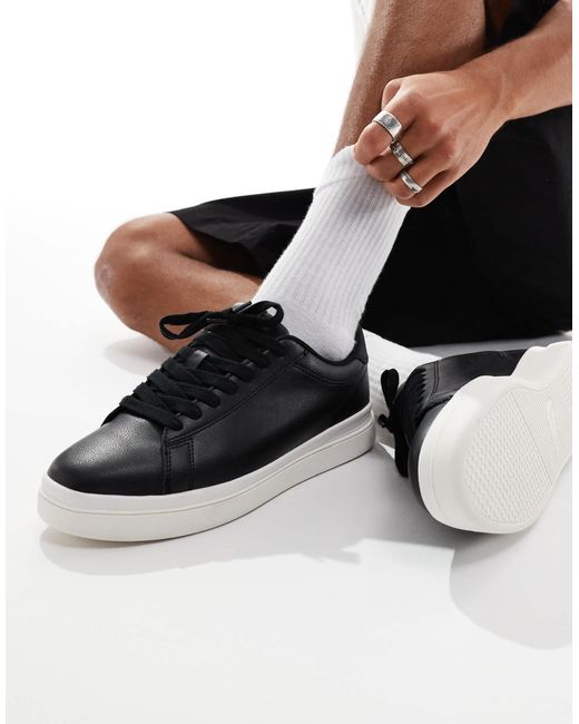 Pull&Bear – sneaker in Black für Herren