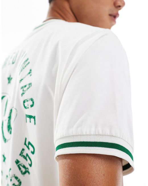 Reclaimed (vintage) – sportliches t-shirt in Gray für Herren