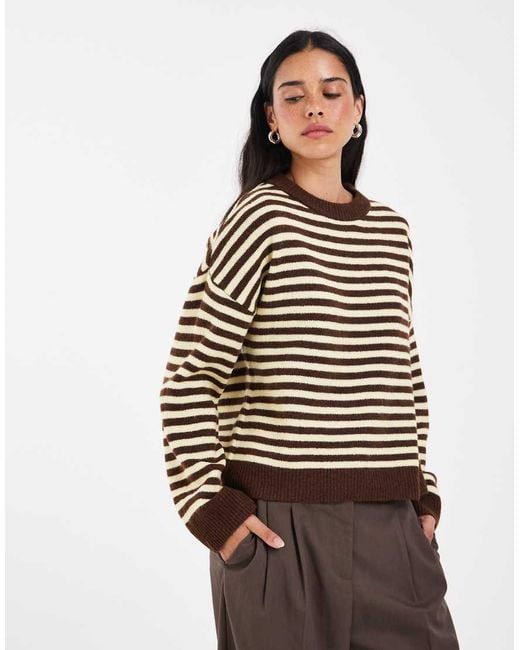 ONLY Black Drop Shoulder Knitted Jumper