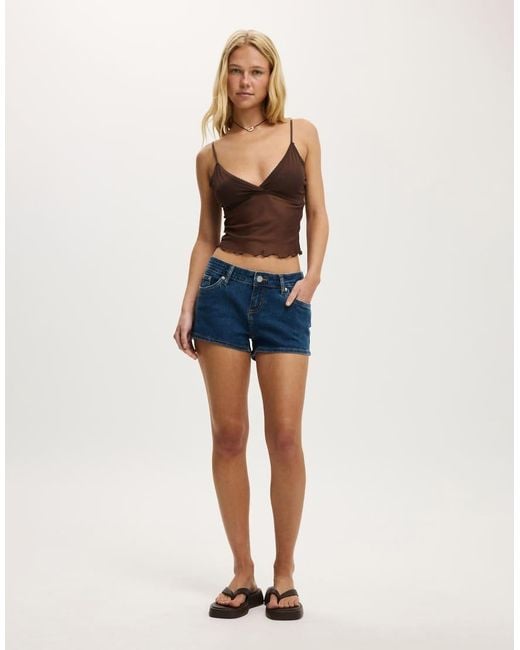 Cotton On Blue Original Denim Shorts