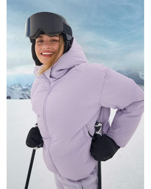 Aim'n Purple Pale Cortina Puffer Jacket
