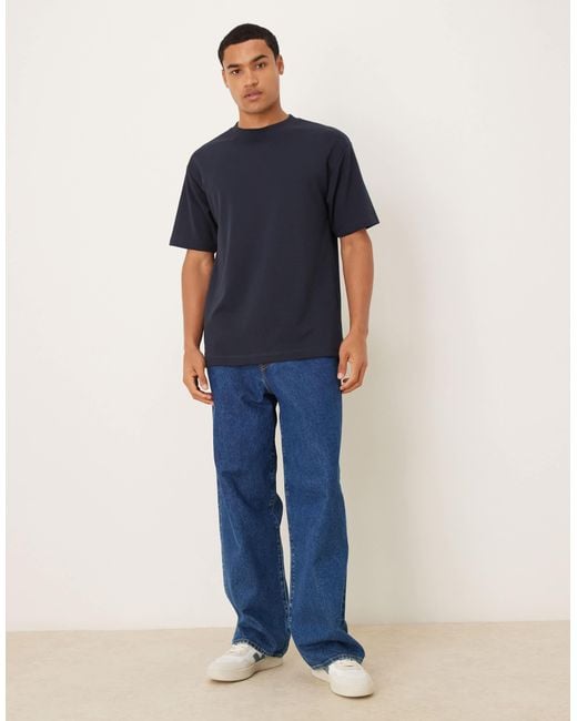 ASOS Blue Breathemax Heavyweight Relaxed T-Shirt for men