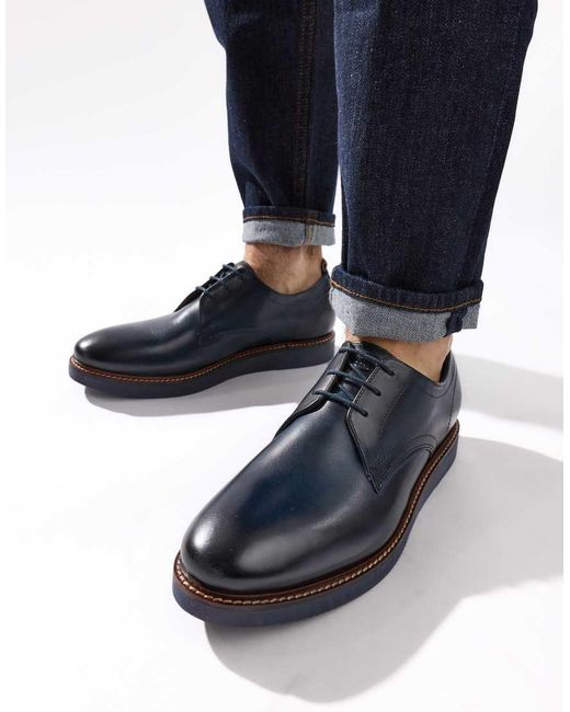Base London Blue Roly Shoe for men