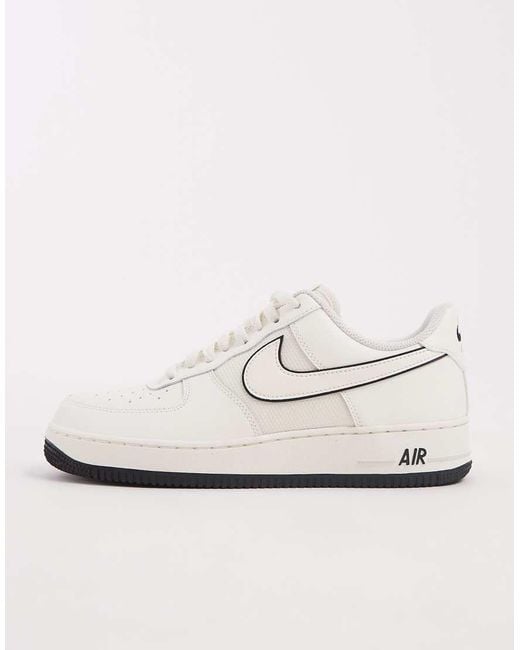 Nike Blue Air Force '07 1 Trainers for men