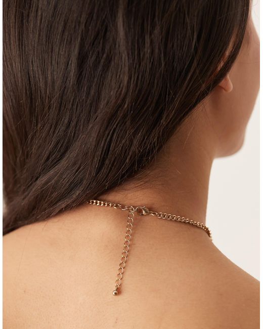 Accessorize Black – markante halskette