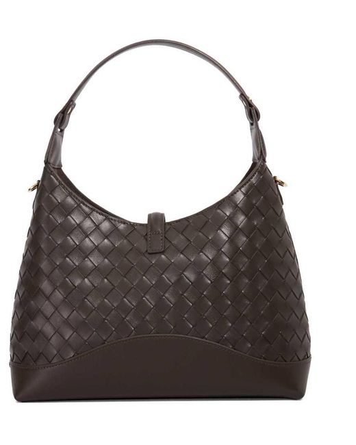 Dune Brown Dorset Shoulder Bag