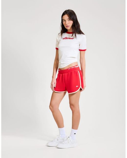 Ellesse Red Ceriale Shorts