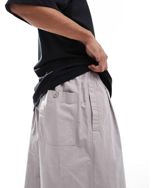 Nike Black Club Woven Oversized Shorts for men