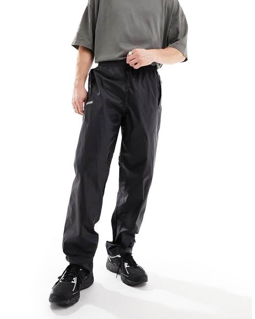 Regatta Black Waterproof And Breathable Packaway Trousers for men
