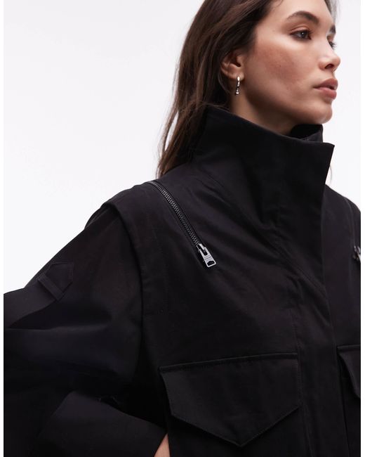 AllSaints Black Leighton Jacket