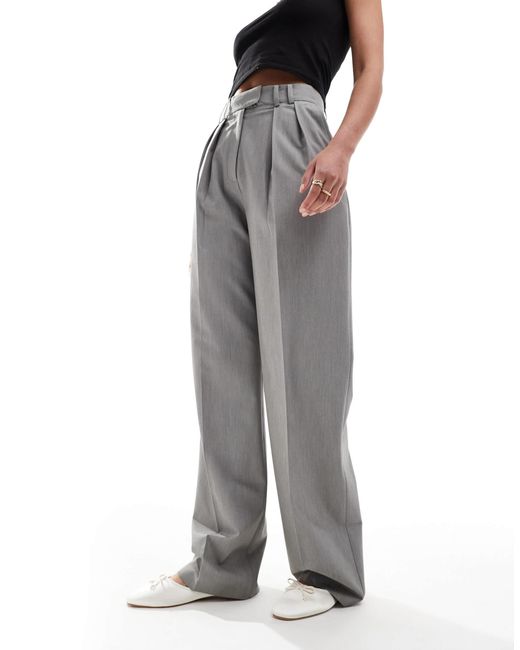 ASOS Gray Asos design tall – elegante hose