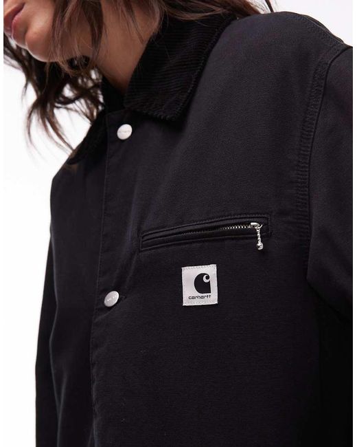 Carhartt Black Webster Longline Coat