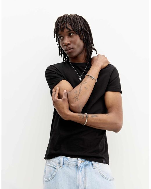 Pull&Bear – basic-muskelshirt in White für Herren