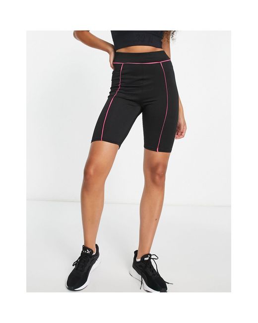 Threadbare Fitness Petite Gym leggings in Black
