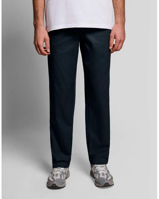 Lyle & Scott White Trousers Everyday Trousers for men