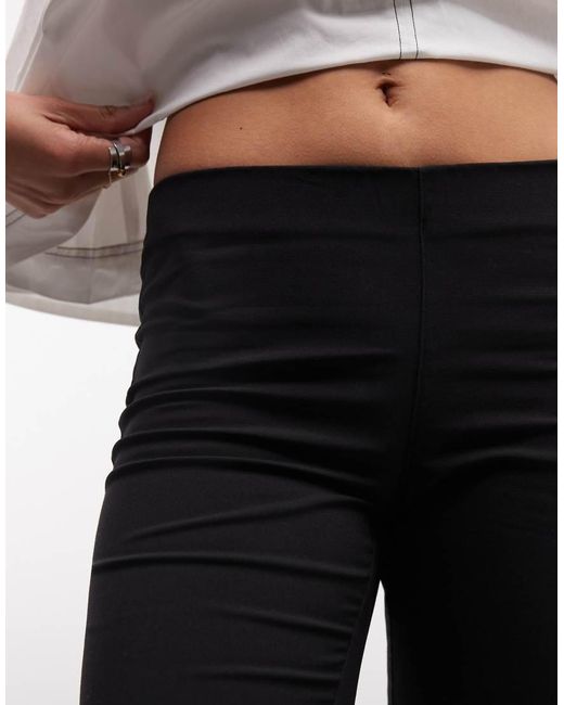Collusion Black Tailored Capri