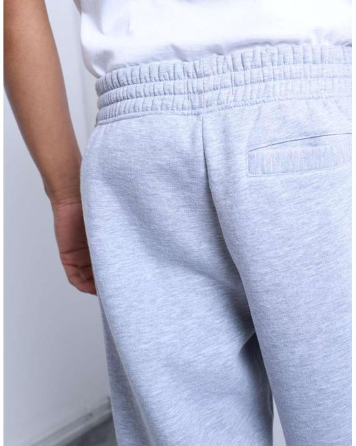 Topman Blue Straight Leg Jogger for men