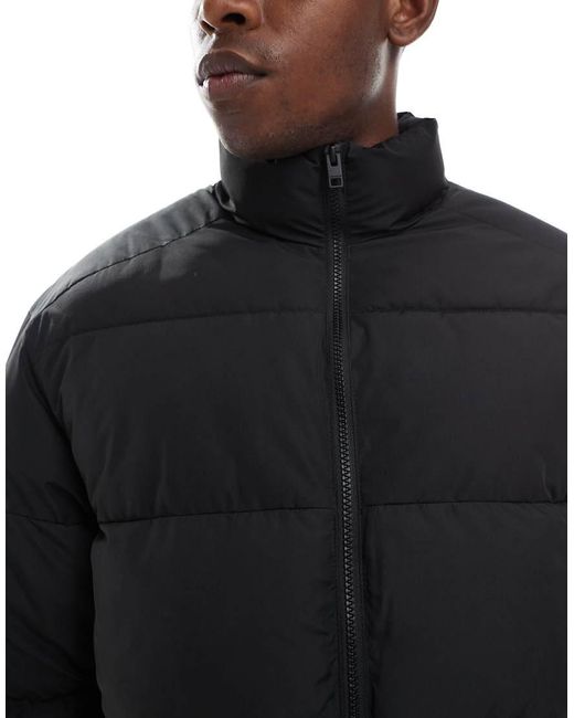 Jack & Jones Blue Puffer Jacket for men