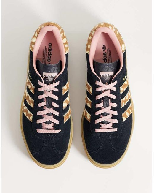Adidas Originals Blue Gazelle Bold Trainers