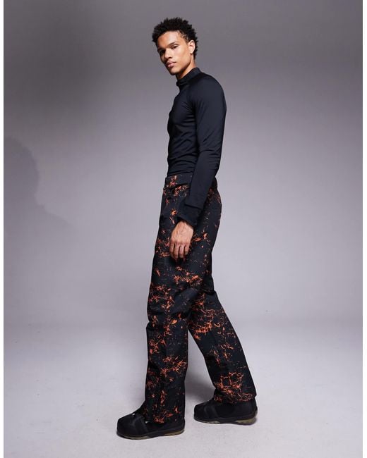 Threadbare Black Ski Trousers for men