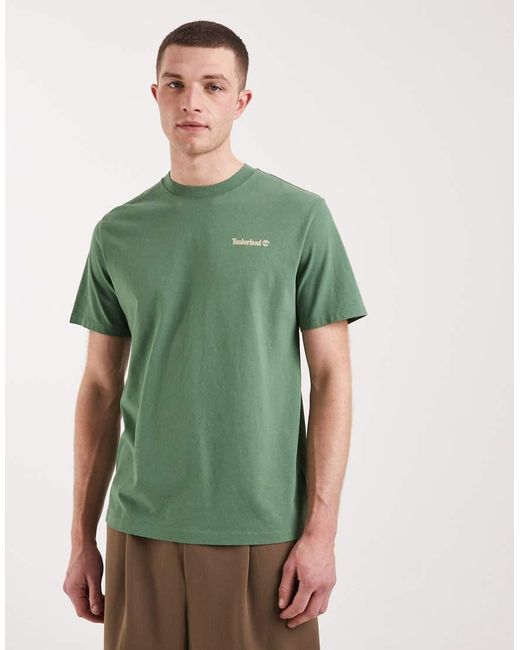 Timberland Green Lake House Back Graphic Tee for men